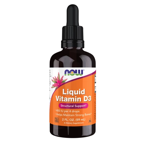 NOW - Liquid Vitamin D-3 400 IU - 59 ml